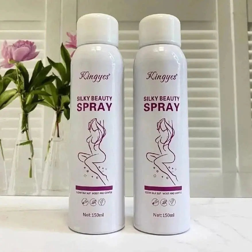 Silky Beauty Hair Removal Spray Foam - Gentle, Effective, and Moisturizing